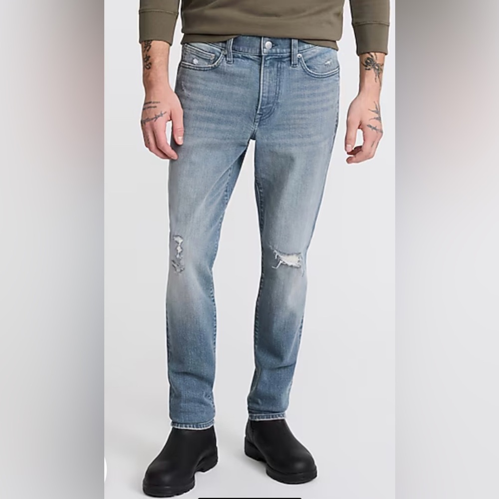 Express Men's Skinny Jeans Medium Wash Stretch 32x32